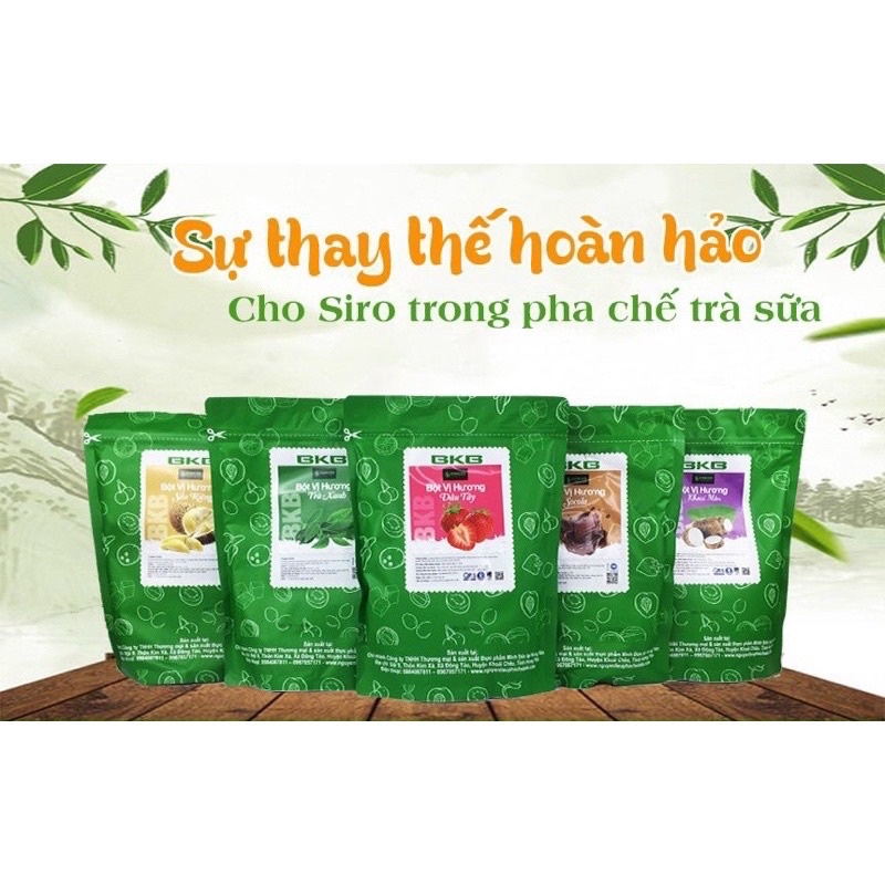 100g Bột vị pha trà sữa BKB vị Việt Quất