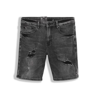 Quần đùi jean nam, inf xám wash 0302 co giãn nhẹ form skinny inf qd001047, somehow,