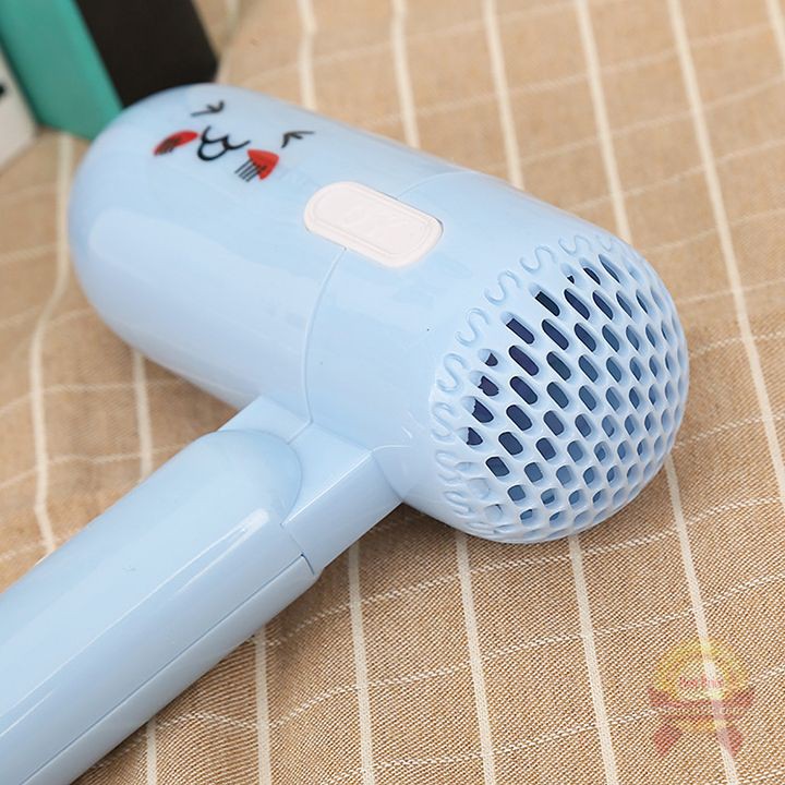 Máy sấy tóc mini Hàn Quốc cầm tay gấp gọn hình thú dễ thương cực bền 2 tốc độ tiện lợi,du lịch