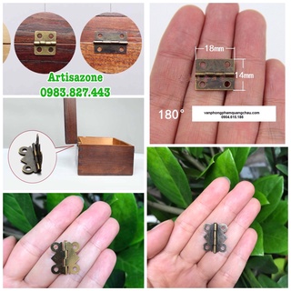 Bản lề mini handmade - Set 02 chiếc or 10 chiếc (Đọc kỹ mô tả SP)