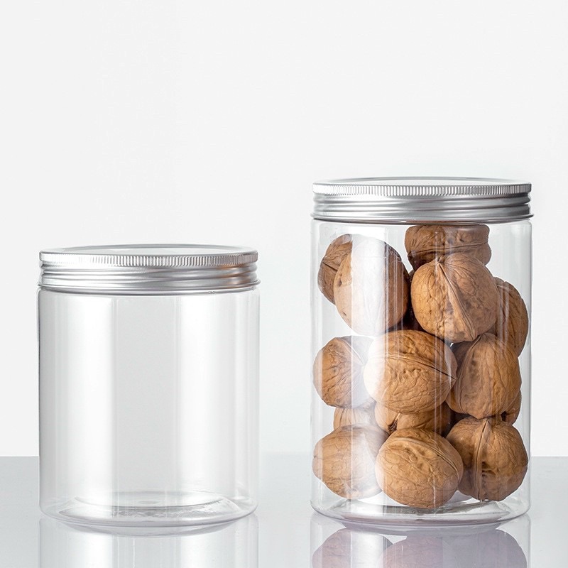 Hộp / Hũ nhựa PET nắp nhôm đủ size 500/750/1000/1500ml