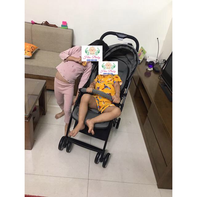 Xe đẩy vovo 2 chiều 3 tư thế siêu nhẹ mẫu mới siêu hot