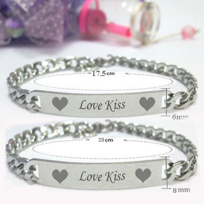 Lắc tay cặp tình nhân Love Kiss