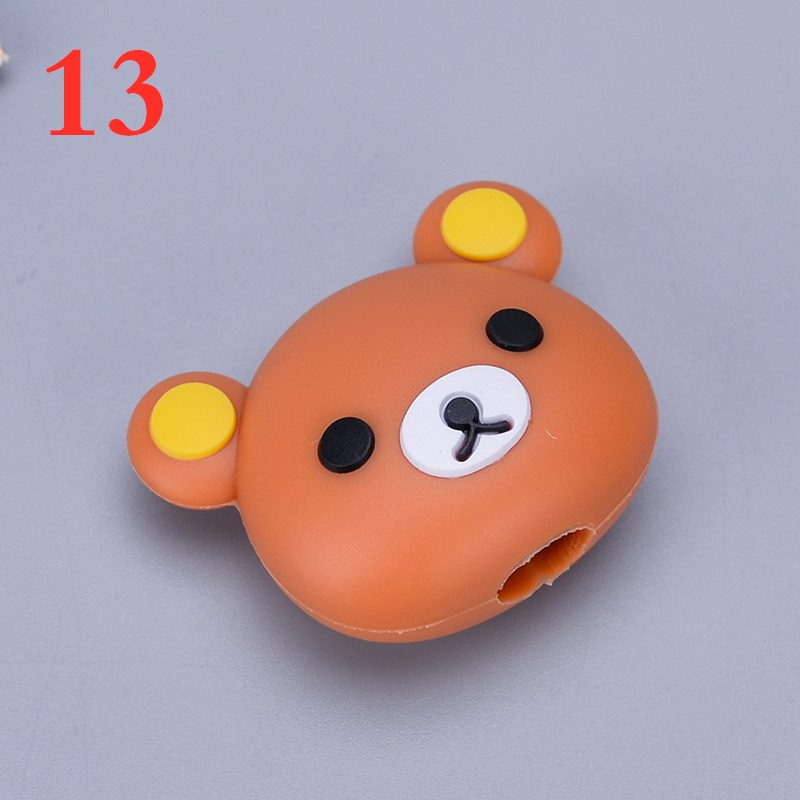 Dễ Thương Phụ Kiện Bảo Vệ Dây Cáp Hình Động Vật Hoạt Hình Đáng Yêu