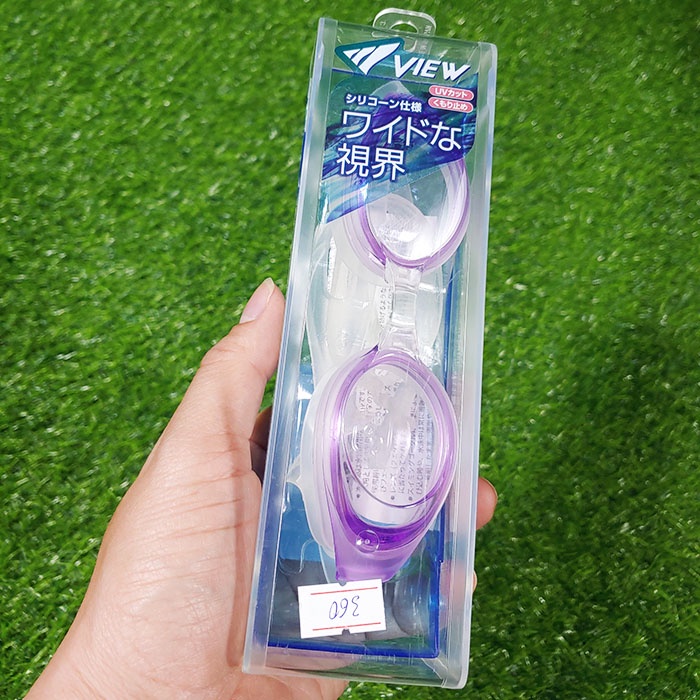 [Màu ngẫu nhiên] Kính bơi View V610 - Kính bơi cao cấp trang bị công nghệ chống sương mù SWIPE ANTI-FOG tiên tiến