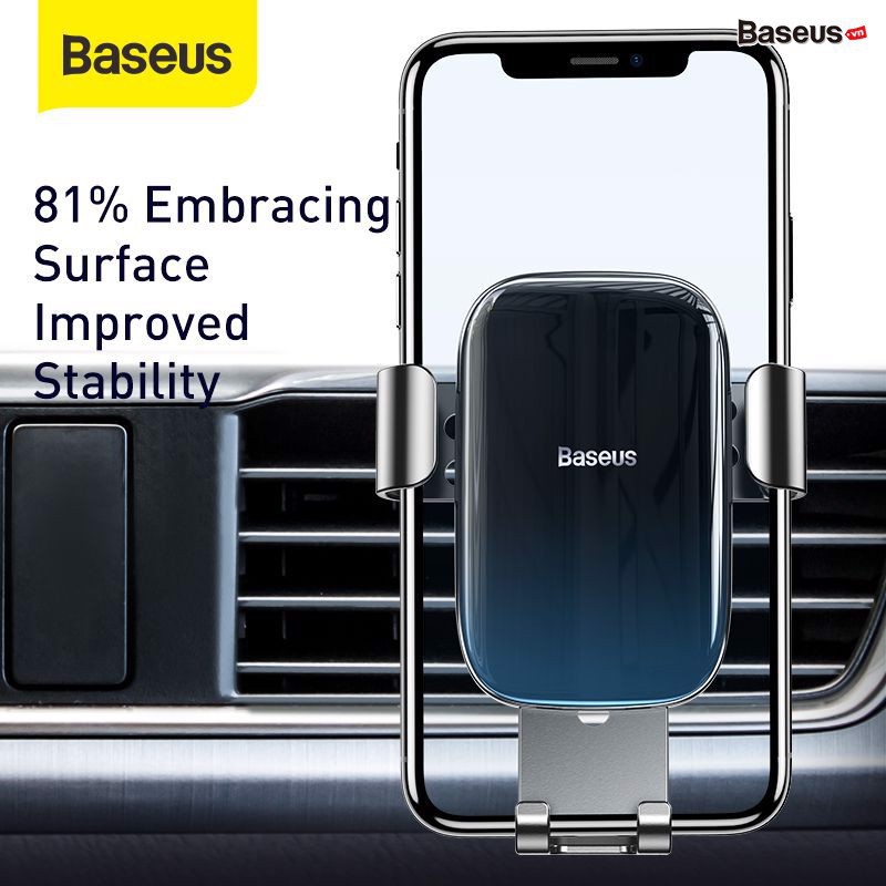 Đế giữ điện thoại trên xe Ô Tô Baseus Glaze Gravity Car Mount (New 2020 upgrade Model)