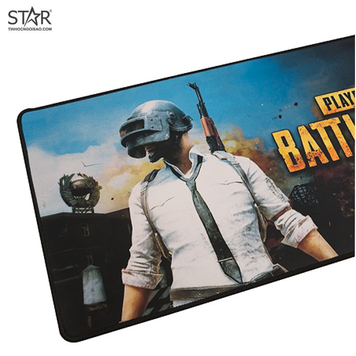 [HÀNG XỊN] Lót chuột, pad chuột cỡ lớn 80x30 - lót chuột gaming PUBG in 3d đẹp bo viền chắc chắn bền bỉ với thời gian