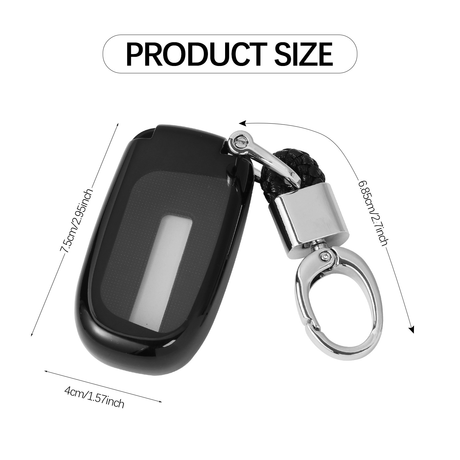 Vỏ Chìa Khóa Điều Khiển Từ Xa 3 4 5 Nút Cho Xe Jeep Patriot