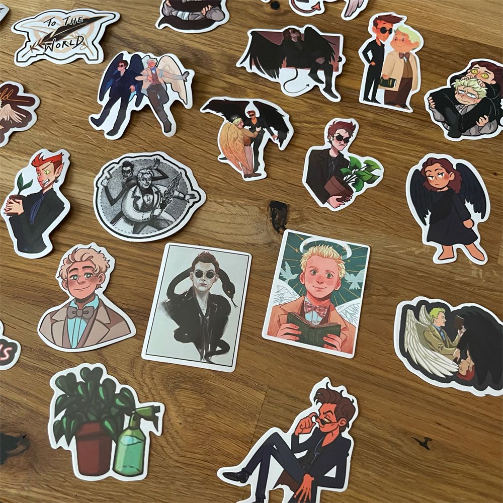 Sticker dán trang trí laptop/guitar/xe hơi/ván trượt chống thấm nước DIY