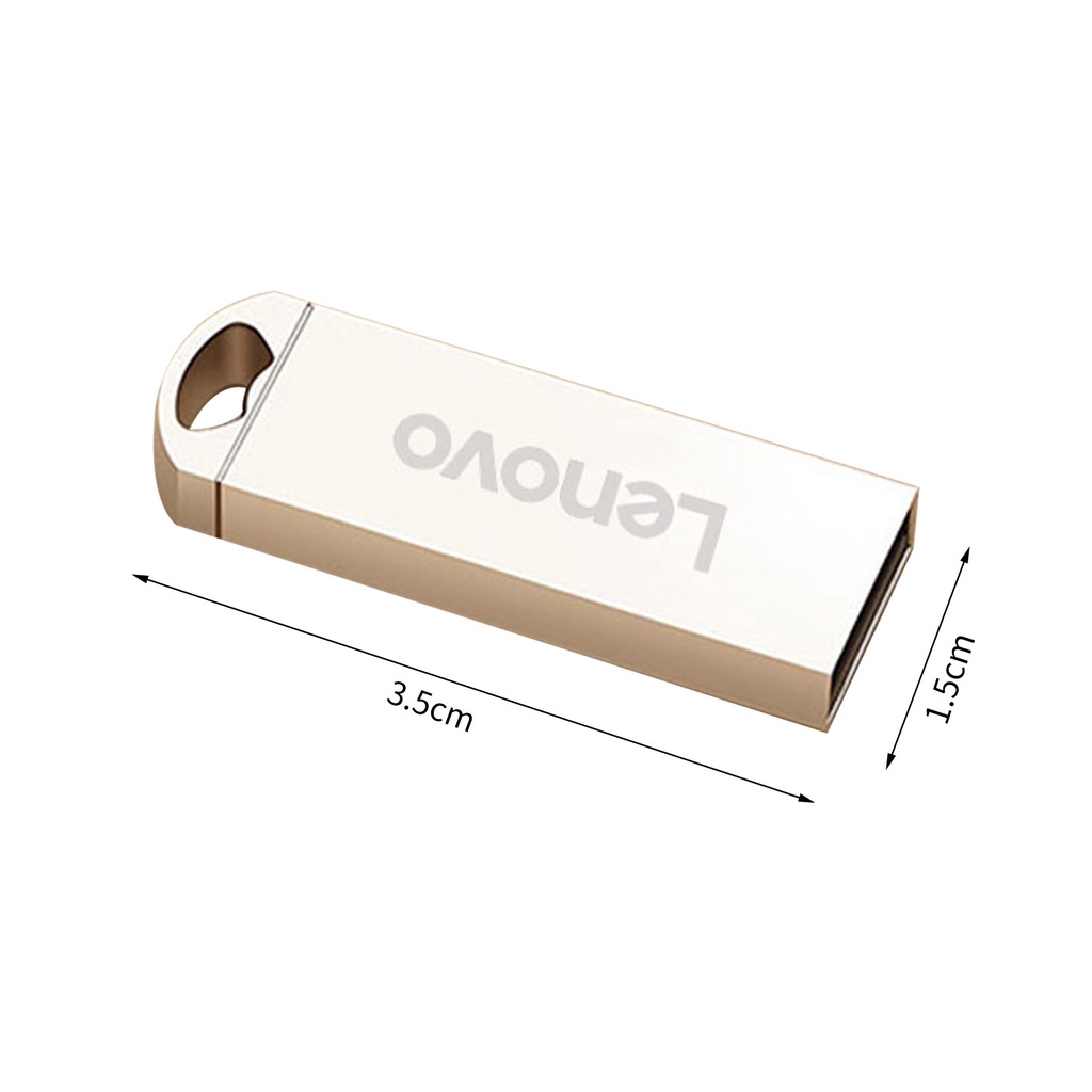 USB mini LENOVO bằng kim loại tốc độ cao 4/8/16/32/64GB cho máy tính