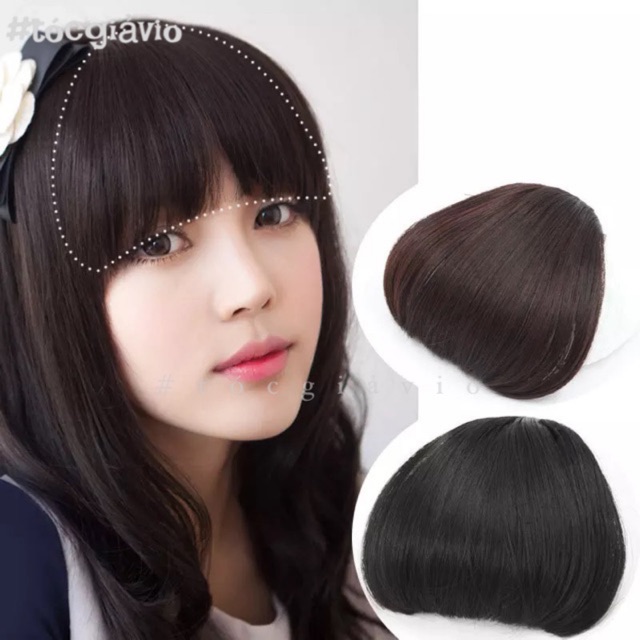 ( ĐỌC KĨ MÔ TẢ ) - Tóc giả - Tóc mái ngang