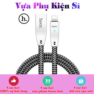 Dây cáp sạc tự ngắt khi pin đầy cho iphone - ipad - hoco u11 - siêu chất lượng .