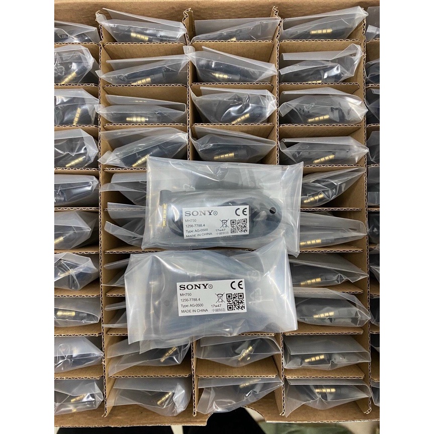 Tai nghe Sony MH750 Jack 3.5mm âm bass cực chất, tai nghe nhét tai in ear có mic, kèm nút tai