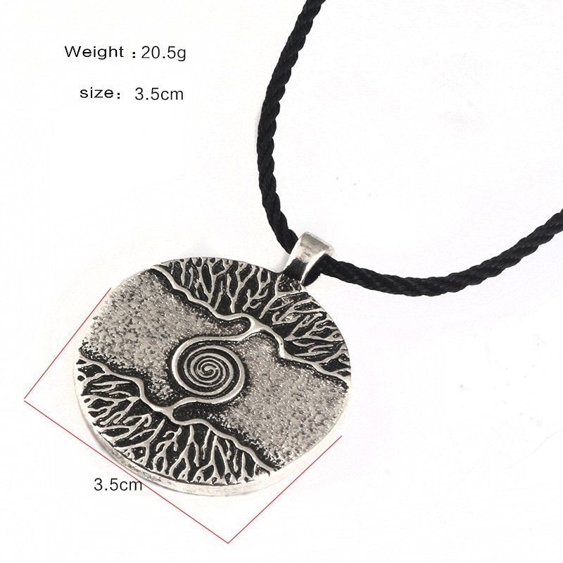 Dây chuyền mặt hình cây sự sống phong cách Viking cá tính