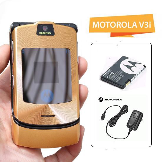 Điện Thoại Motorola V3i Chính Hãng - Nắp Gập - MỎNG & SANG TRỌNG