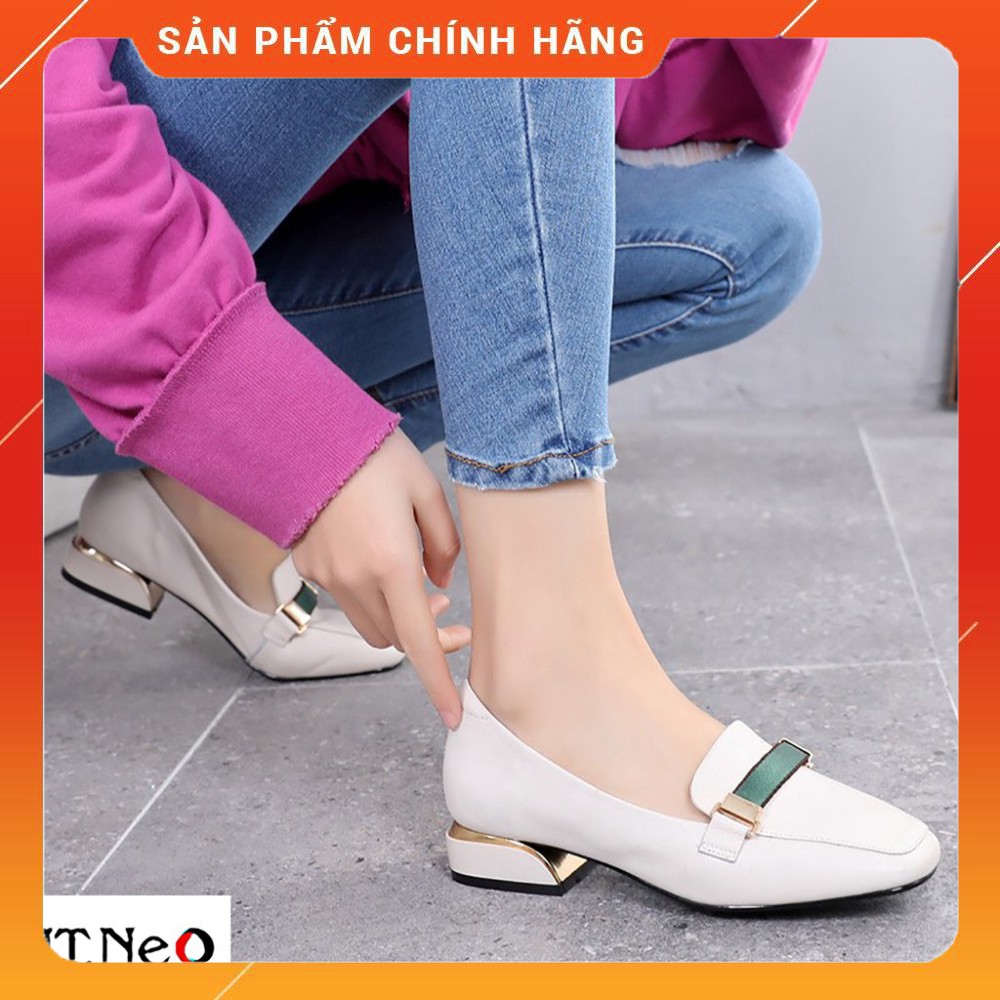 Giày moca nữ ❤️ HT.NEO ❤️ da bò hàng siêu cấp siêu siêu mềm và êm chân kiểu dáng cực đẹp cực thời trang (nu45)