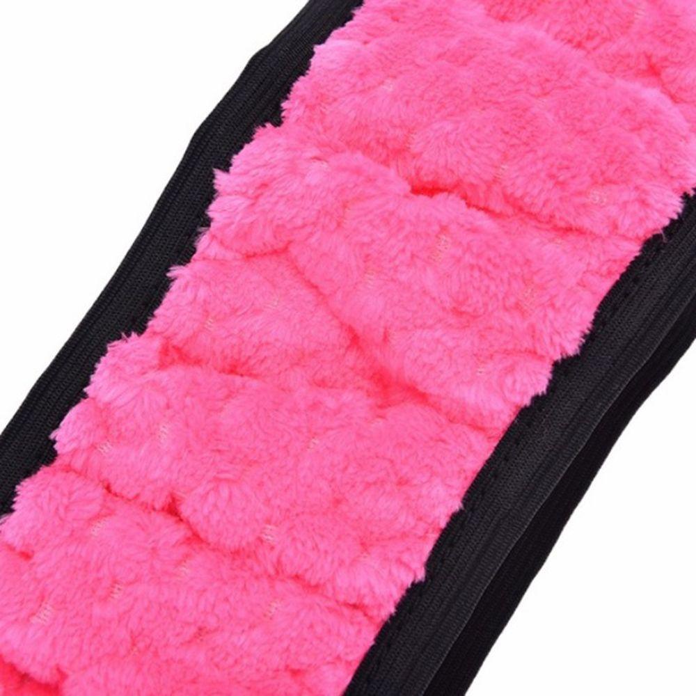 1 Vỏ Bọc Vô Lăng Xe Hơi Bằng Len Phối Lông Nhiều Màu Giữ Ấm Mùa Đông