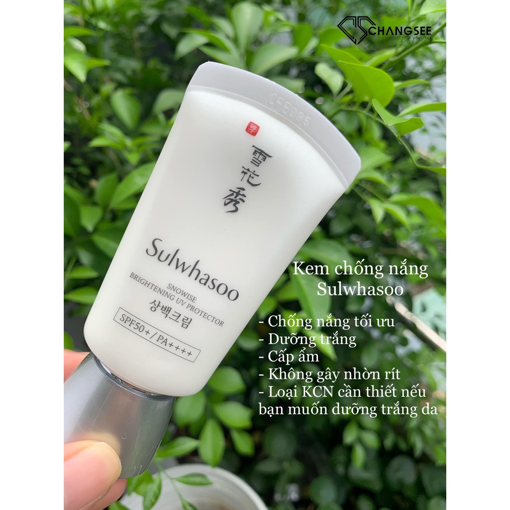 [BÁN CHẠY] Kem chống nắng Sulwhasoo Snowise Brightening UV Protector SPF50+/PA++++