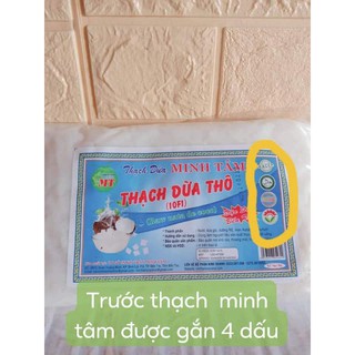 1kg thạch tấm làm dừa dầm