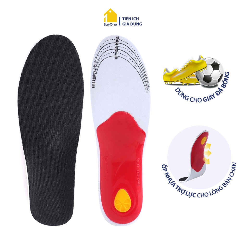 Lót giày đá bóng vòm cong trợ lực khi chơi thể thao - buyone - BOPK179