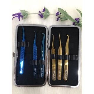 COMBO BỘ NHÍP NỐI MI PAKISTAN CAO CẤP ( 1 NHÍP VOLUME + 1 NHIP L45 + 1 NHÍP THẲNG )