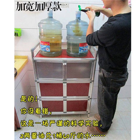 Tủ inox đơn giản đựng bát đĩa bếp kết hợp cho thuê gia đình | BigBuy360 - bigbuy360.vn