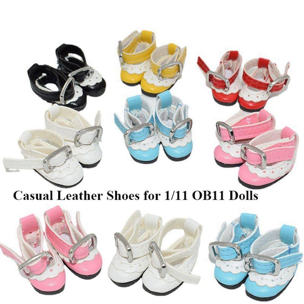 Giày Búp Bê Da Bò Handmade Xinh Xắn Dành Cho Búp Bê KENT1 obitsu11GSCbody9OB11