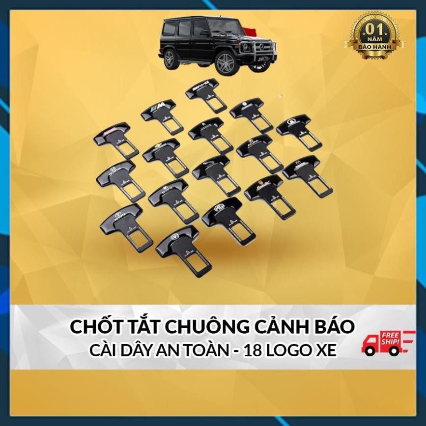 ️⚡SIÊU RẺ️⚡Chốt Cài Dây An Toàn Theo Hãng Xe Ver 2020 - Tắt Cảnh Báo