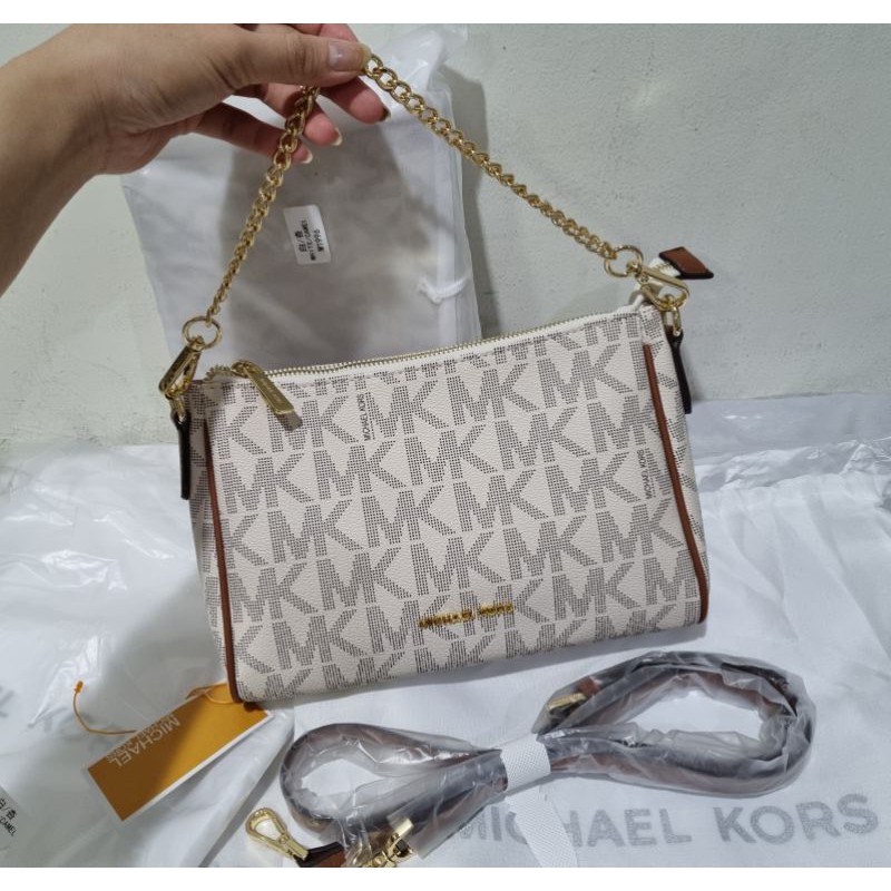 Michael Kors Túi Xách Mini Phối Dây Xích Thiết Kế Xinh Xắn