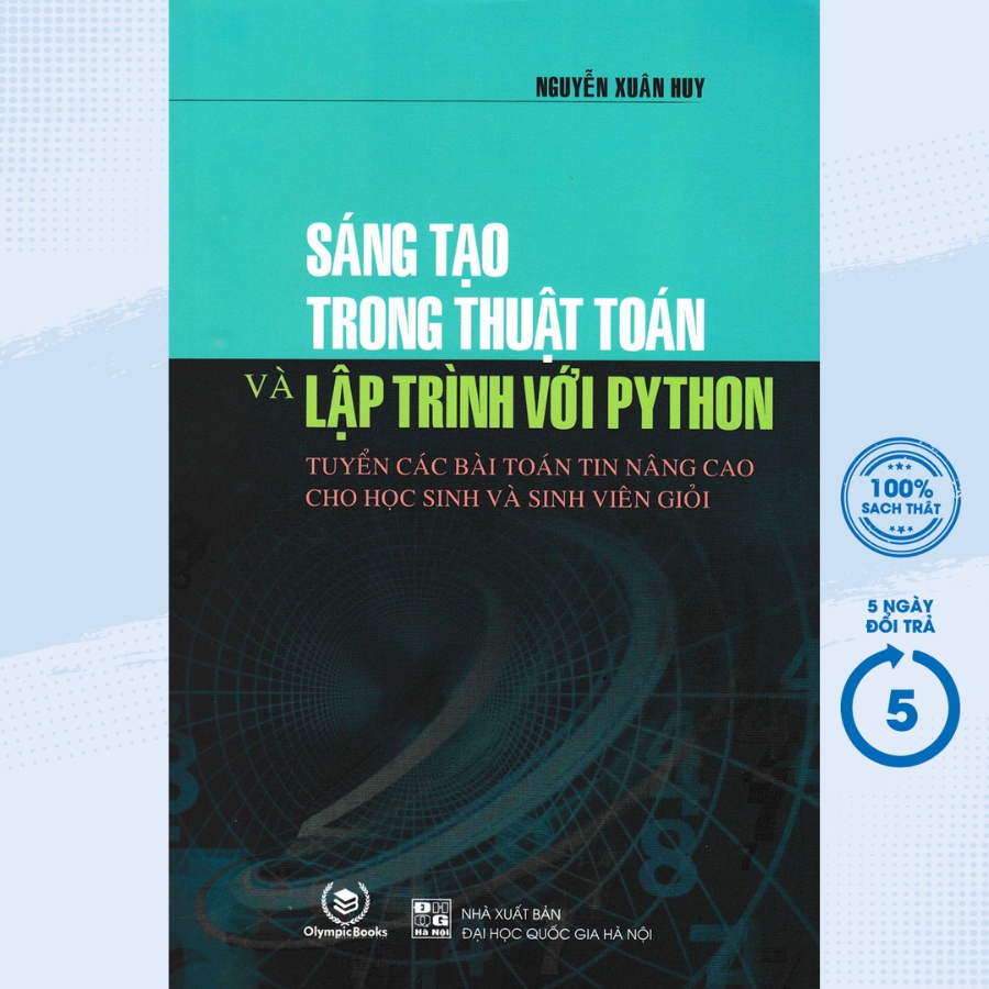 Sách - Sáng Tạo Trong Thuật Toán Và Lập Trình Với Python - OB