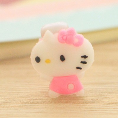 Phụ kiện bảo vệ đầu dây cáp hình Hello Kitty