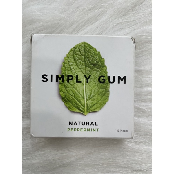 1-Kẹo Simply Gum Chewing Cleanse Grapefruit -Mỹ