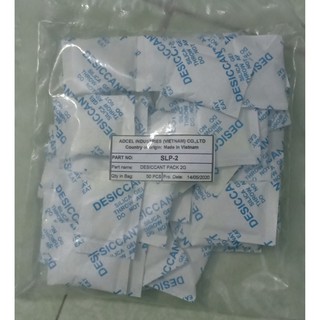Gói hút ẩm 1kg loại 1/2/3/5/10/15/20/30/50/100 gram silica gel