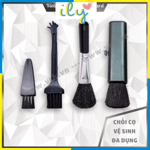 Chổi Cọ Vệ Sinh Nhỏ | Quét Bụi Đa Dụng | Vệ Sinh Bàn Phím - Màn Hình - Máy Tính - Laptop ILY