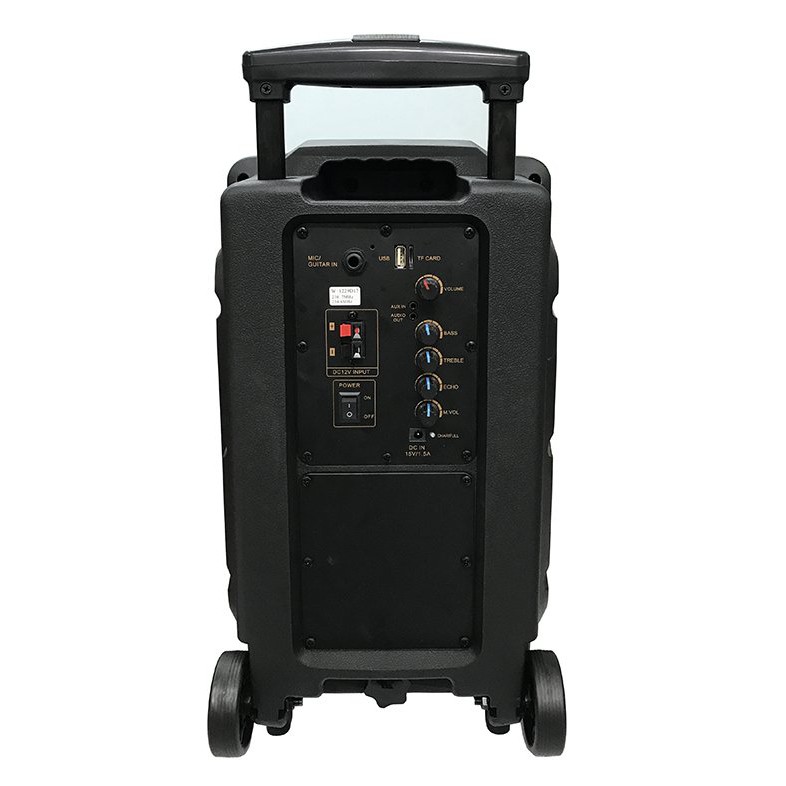 Loa kéo di động, loa kéo bluetooth, loa kéo karaoke Jammy K2115A bass 2 tấc nhựa sử dụng trong gia đình, du lịch