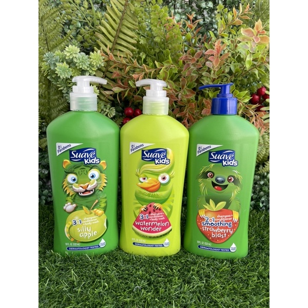 Sữa tắm gội Suave Kids 532ml của Mỹ.