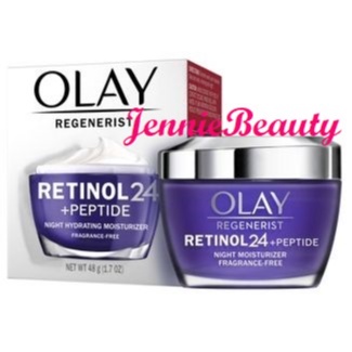 [New/Hàng USA] Kem dưỡng Olay Regenerist Retinol 24 + Peptide Night Moisturizer_chống lão hóa, tái tạo và trắng sáng da