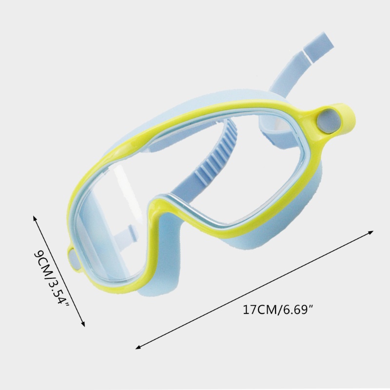 Bộ 2 Kính Bơi Trong Suốt Chống Tia UV / Sương Mù / Thấm Nước Chất Lượng Cao