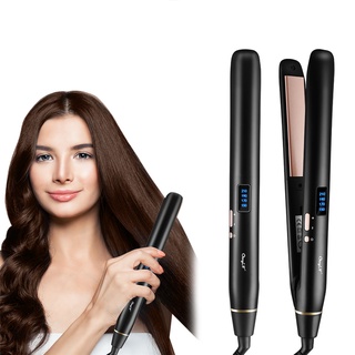 CKEYIN Máy Duỗi Tóc 2 Trong 1 Có Màn Hình LCD HS521