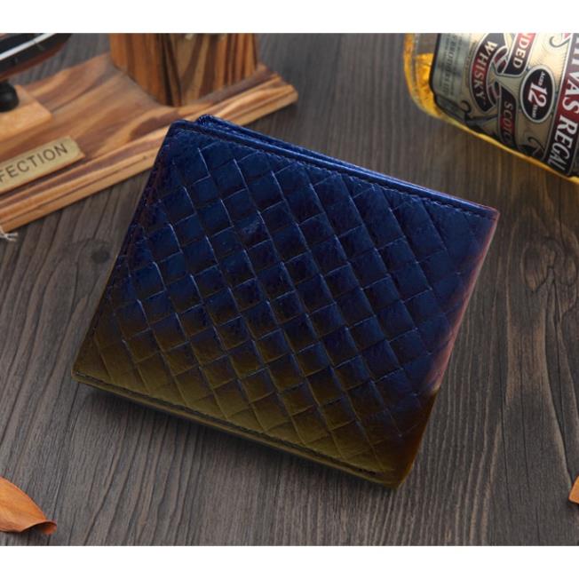 Ví da bò nam chế tác thủ công - làm bóp đựng tiền sang trọng-A7 Đồ Da Cao Cấp Luxury !