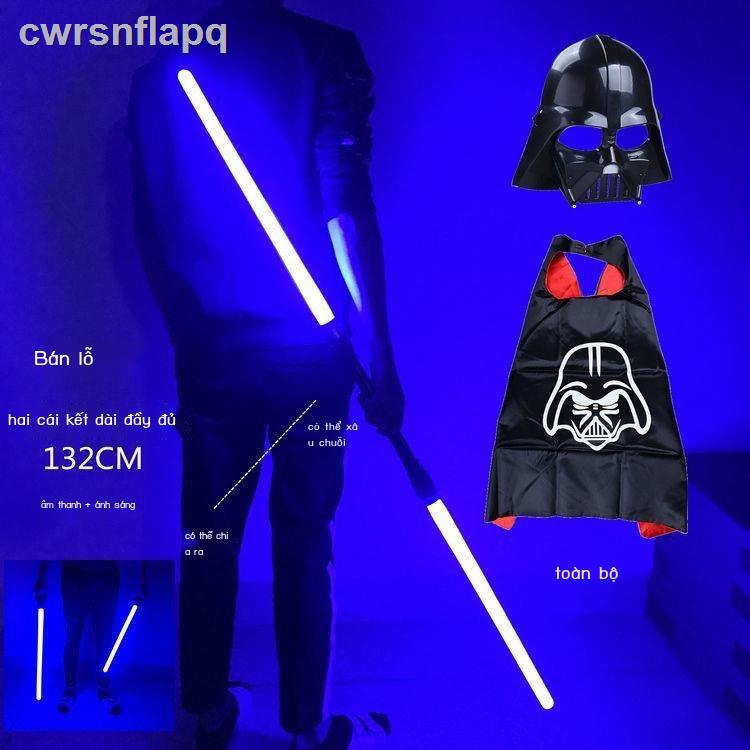 ♦ ✆  Sét 2 gậy phát sáng có âm thanh cực hay, Gậy ánh sáng đèn laser, kiếm đồ chơi phát