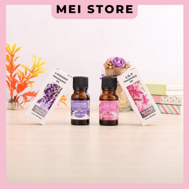Lọ 10ml Tinh Dầu Thiên Nhiên Nguyên Chất Nhiều Mùi Thơm Phòng Giúp Bạn Thư Giãn Sảng Khoái Mỗi Ngày