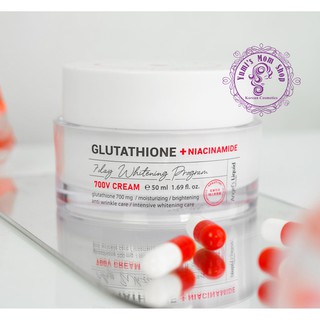 Kem dưỡng trắng Angel's Liquid NIACINAMIDE + GLUTATHIONE 7 day whitening program 700v cream