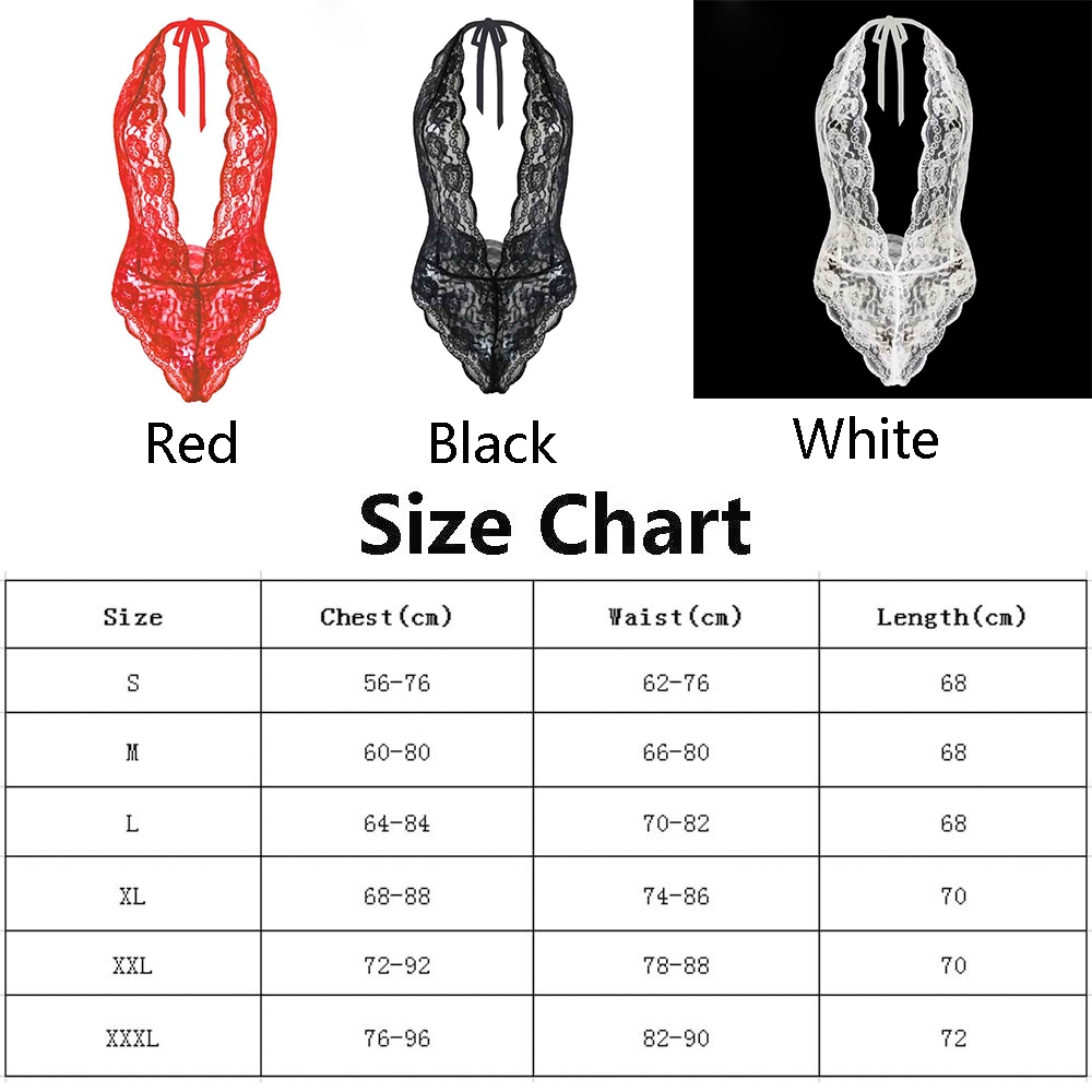 Bộ đồ ngủ áo liền quần họa tiết ren xuyên thấu siêu quyến rũ cho nữ | BigBuy360 - bigbuy360.vn