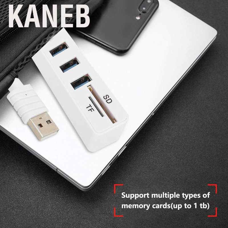 Kaneb Corrosion Resistance Plug And Play USB3.0 Port Hub  High Speed USB Practical Multipurpose 7/8/10 for Xp Vista 2000