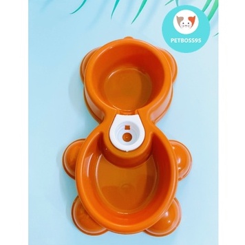 BÁT ĂN ĐÔI HÌNH GẤU ,CẤP NƯỚC TỰ ĐỘNG CHO THÚ CƯNG (ko kèm bình)