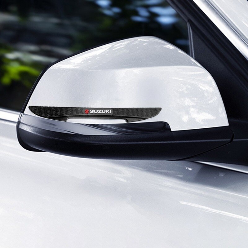 Set 4 Sticker Dán Kính Chiếu Hậu Xe Hơi Chống Va Chạm Cho Suzuki ERTIGA Swift XL7 SX4 Jimny Vitara Jimny