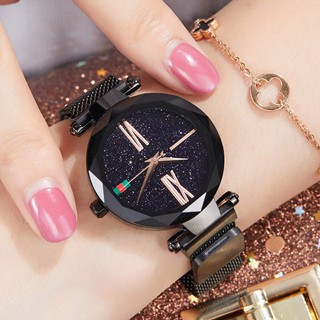 Đồng Hồ Nữ DIMINI Ulzzang Dây Nam Châm Lụa Cực Sang Chảnh