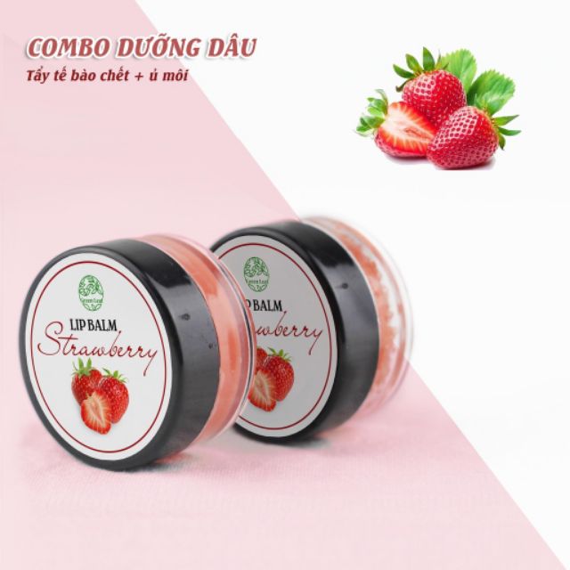 [HOT] Combo Dưỡng Tẩy tế bào chết da môi (Tặng ủ môi)