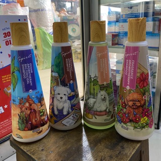 SỮA TẮM SPIRIT CAO CẤP CHO CHÓ NẮP GỖ (HÌNH THẬT)